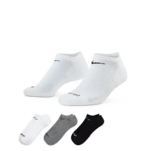 3 Pack Socks Everyday Plus Cushioned No Show (Multi Colours)