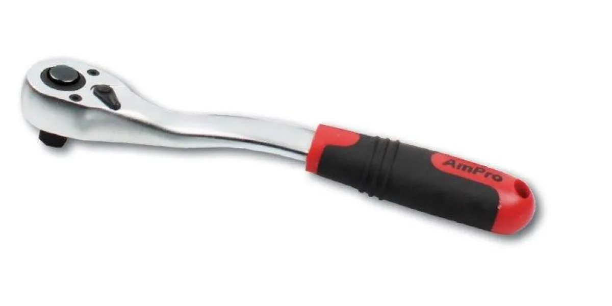 3/8 Drive Quick-Release Offset Ratchet 205Mm AMPRO T29861