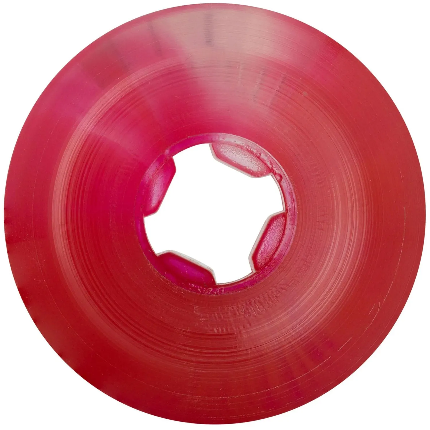 56mm DNA Curbsuckers Bloodsuckers Red Clear Swirl 95a Skateboard Wheels