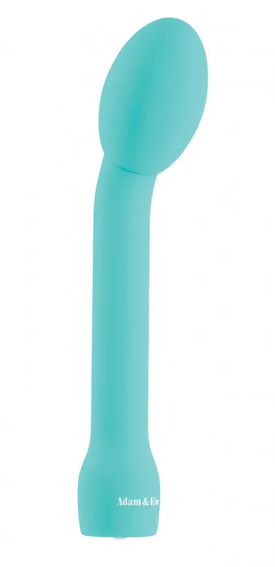 Adam and Eve Rechargeable Silicone G-Gasm Delight  - Aqua