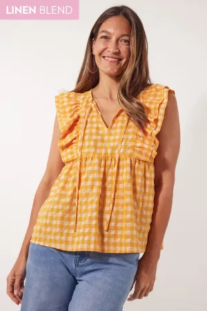 Alfresco Frill Top - Sunrise