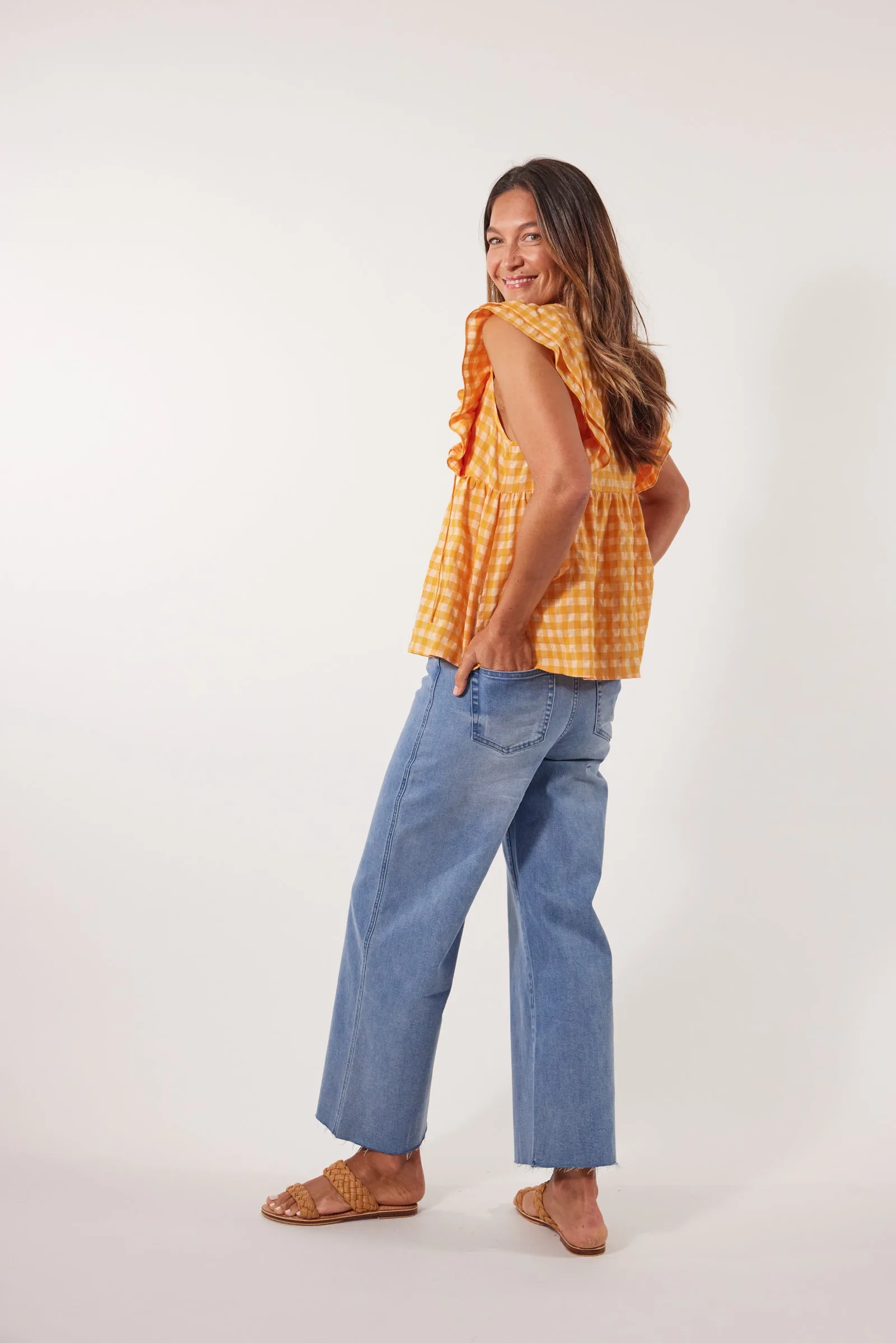 Alfresco Frill Top - Sunrise