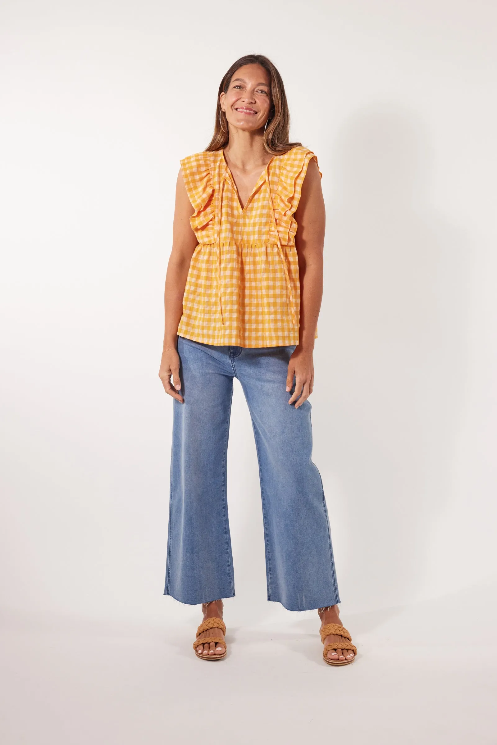 Alfresco Frill Top - Sunrise