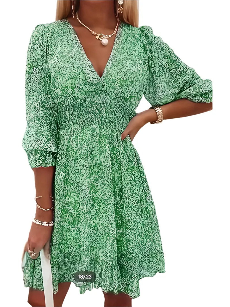 Anna – Flowy Women's Floral Dress