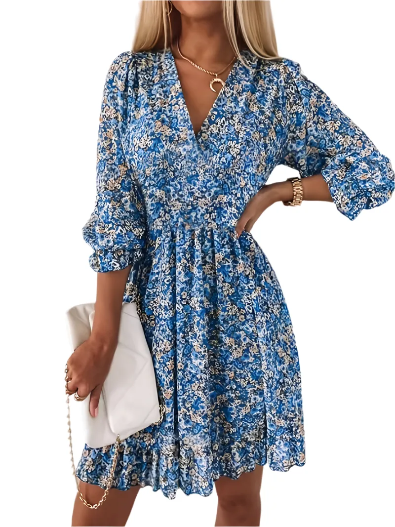 Anna – Flowy Women's Floral Dress