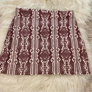 Arnhem Mini Skirt Boho Aztec Stretchy Rayon