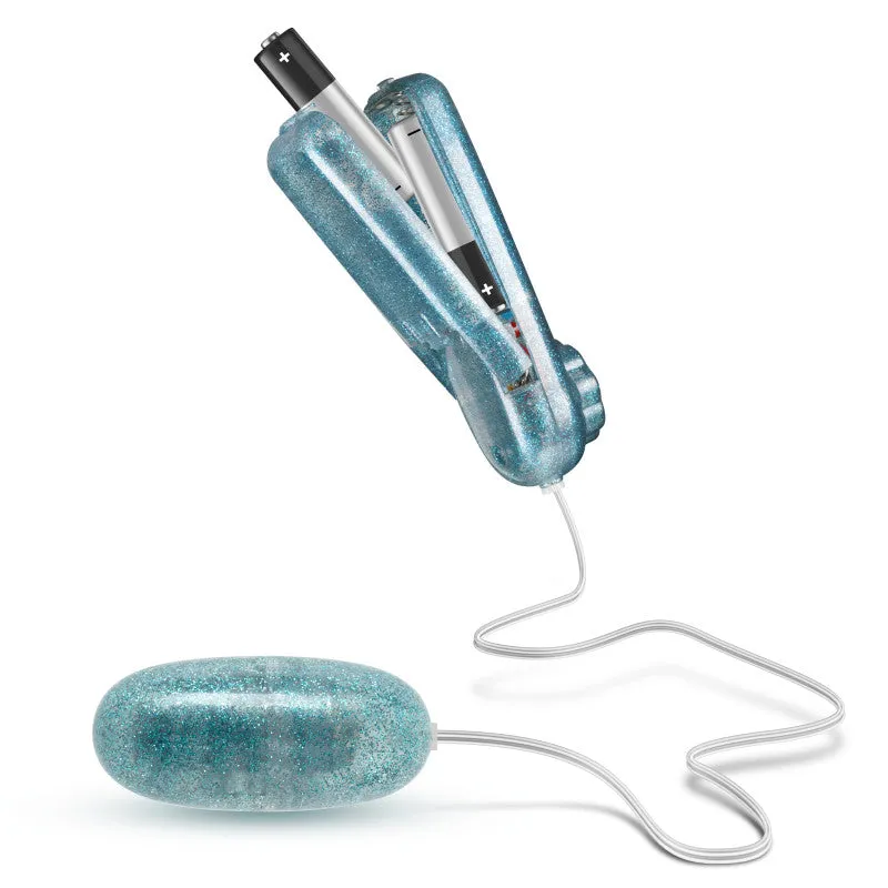 B Yours Glitter Blue Power Bullet