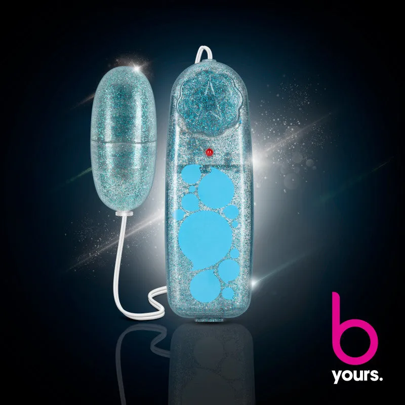 B Yours Glitter Blue Power Bullet