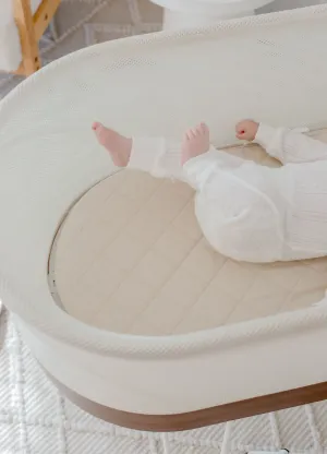 Bambella Waterproof Moses Bassinet Sheet | Oat