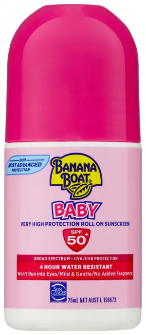 Banana Boat Baby Roll On SPF 50  75ml
