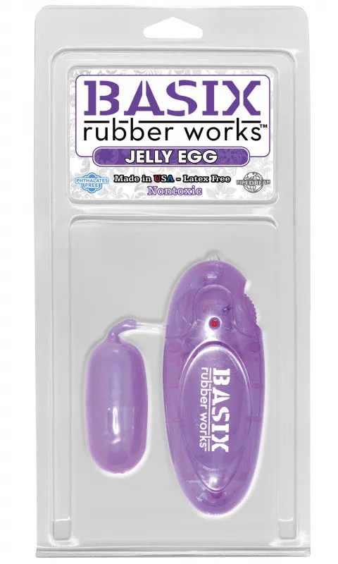 Basix Jelly Egg Purple
