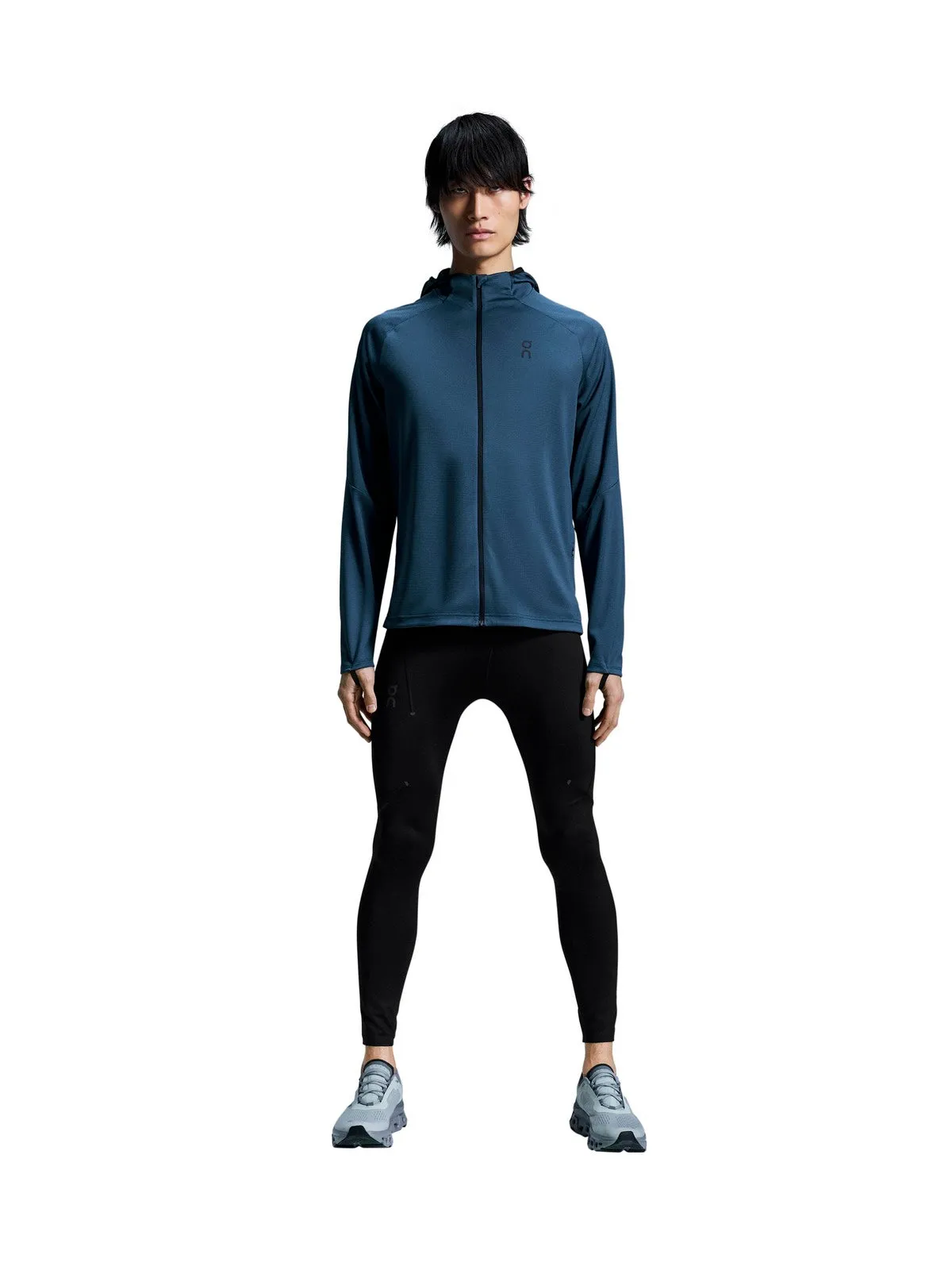 Bluza męska ON RUNNING Climate Zip Hoodie niebieski