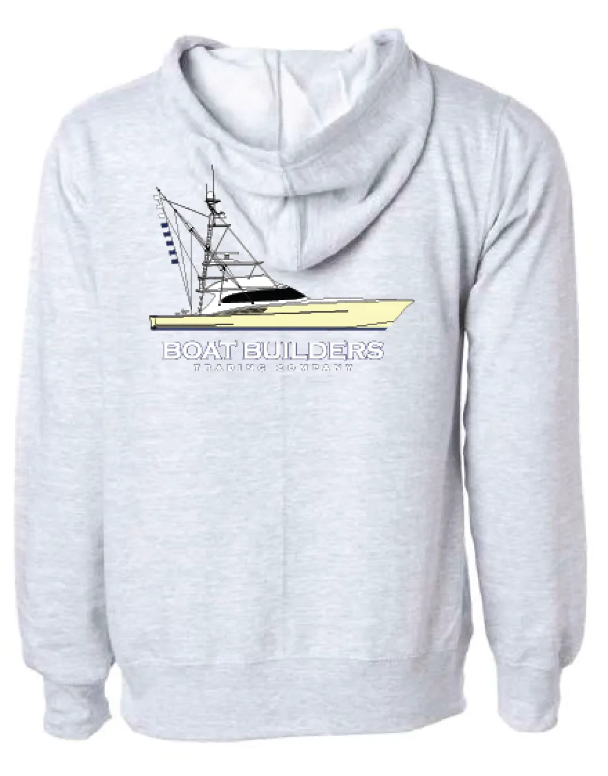 Boat Builders Trading Sweatshirt - Yellow Hull Sportfish