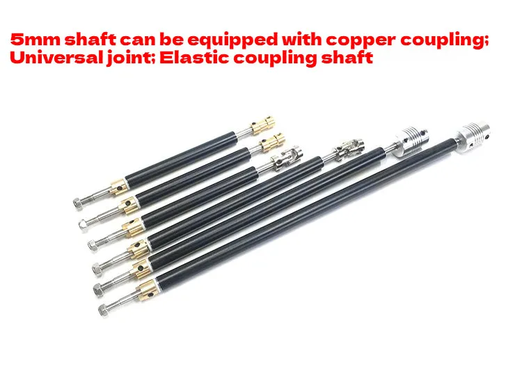 Boat Model 5mm Drive Hard Shaft Cable 304 Stainless Steel Sleeve Drive Dog