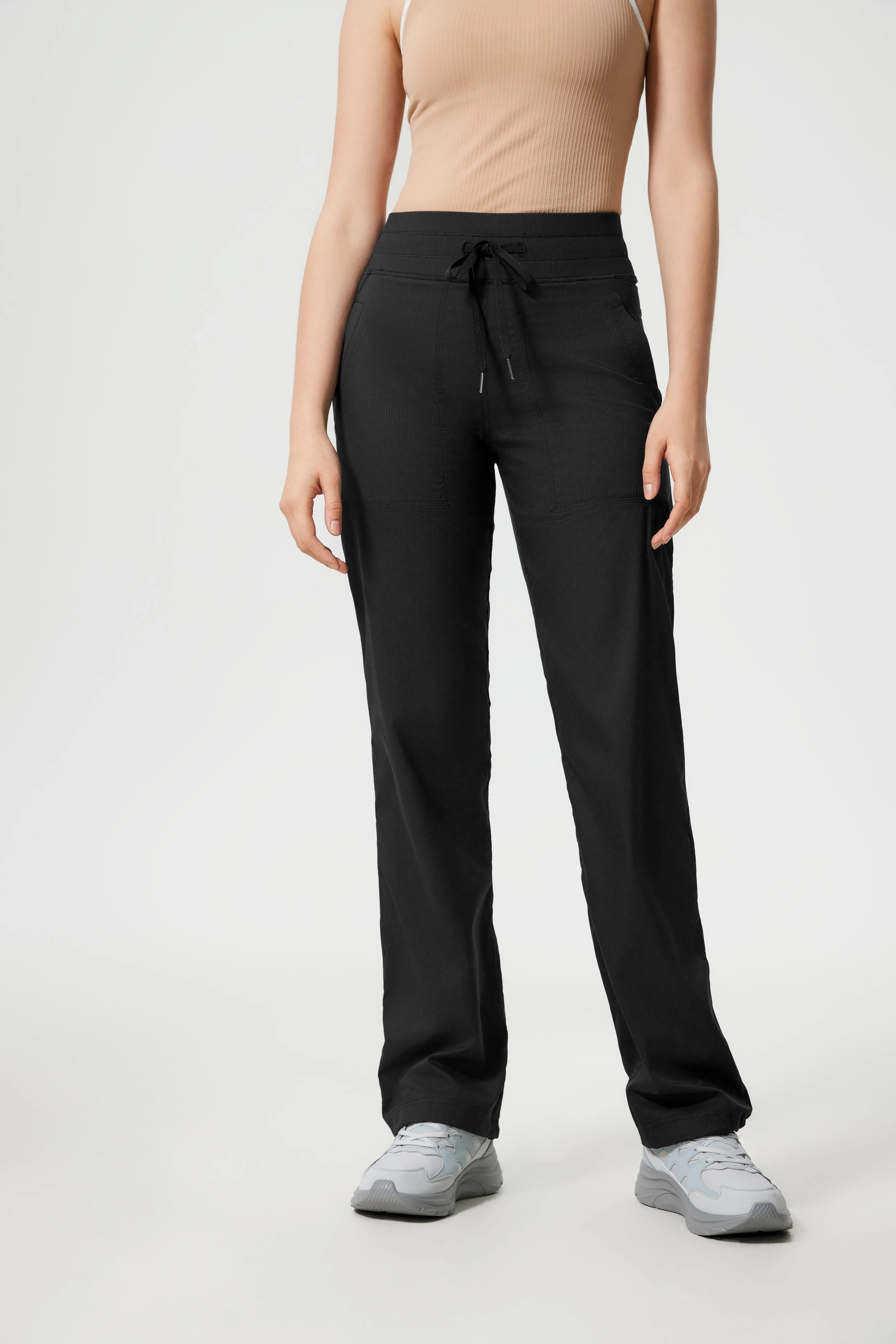 Buttery Soft & Stretchy Flow Pants With Adjustable Hems