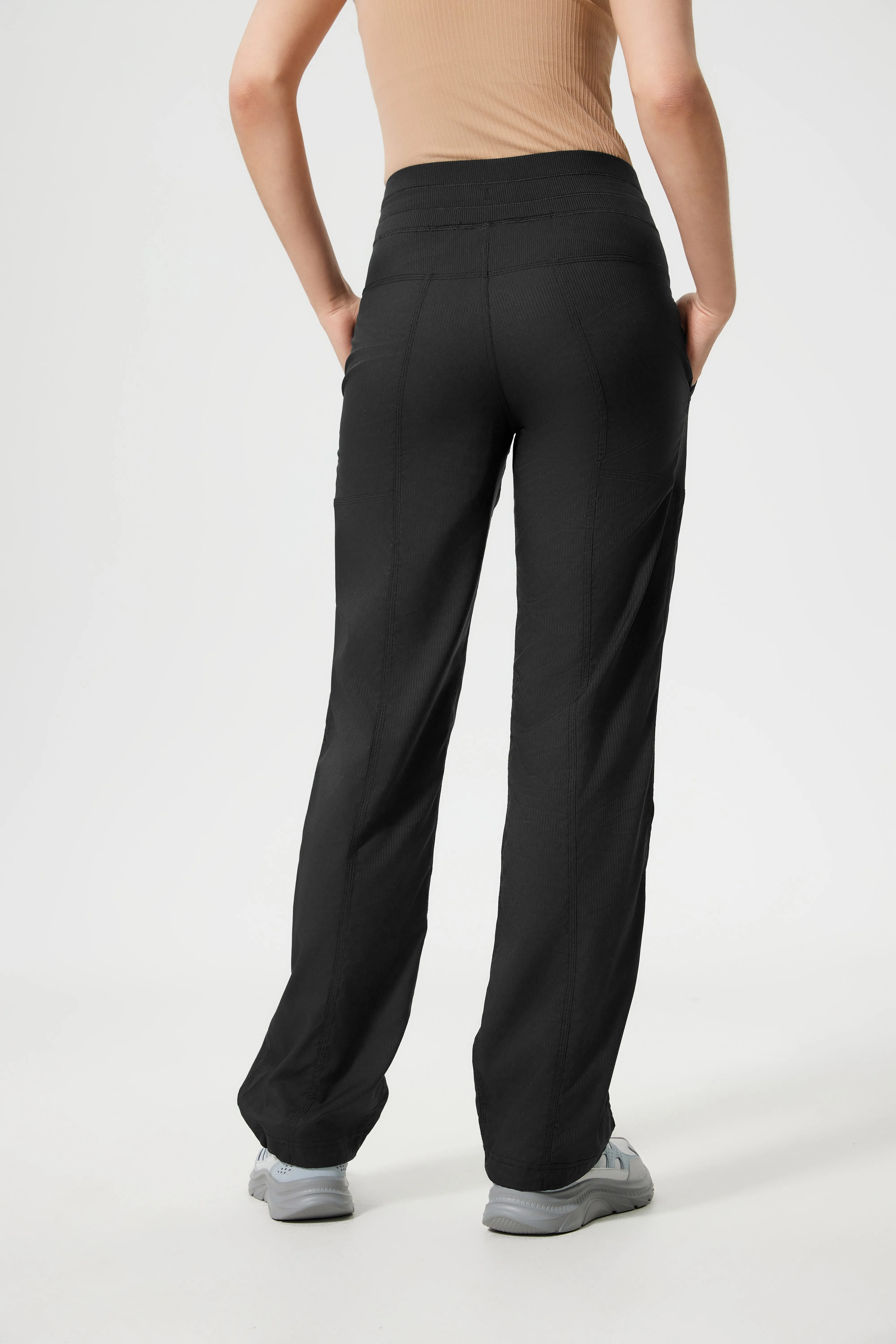 Buttery Soft & Stretchy Flow Pants With Adjustable Hems
