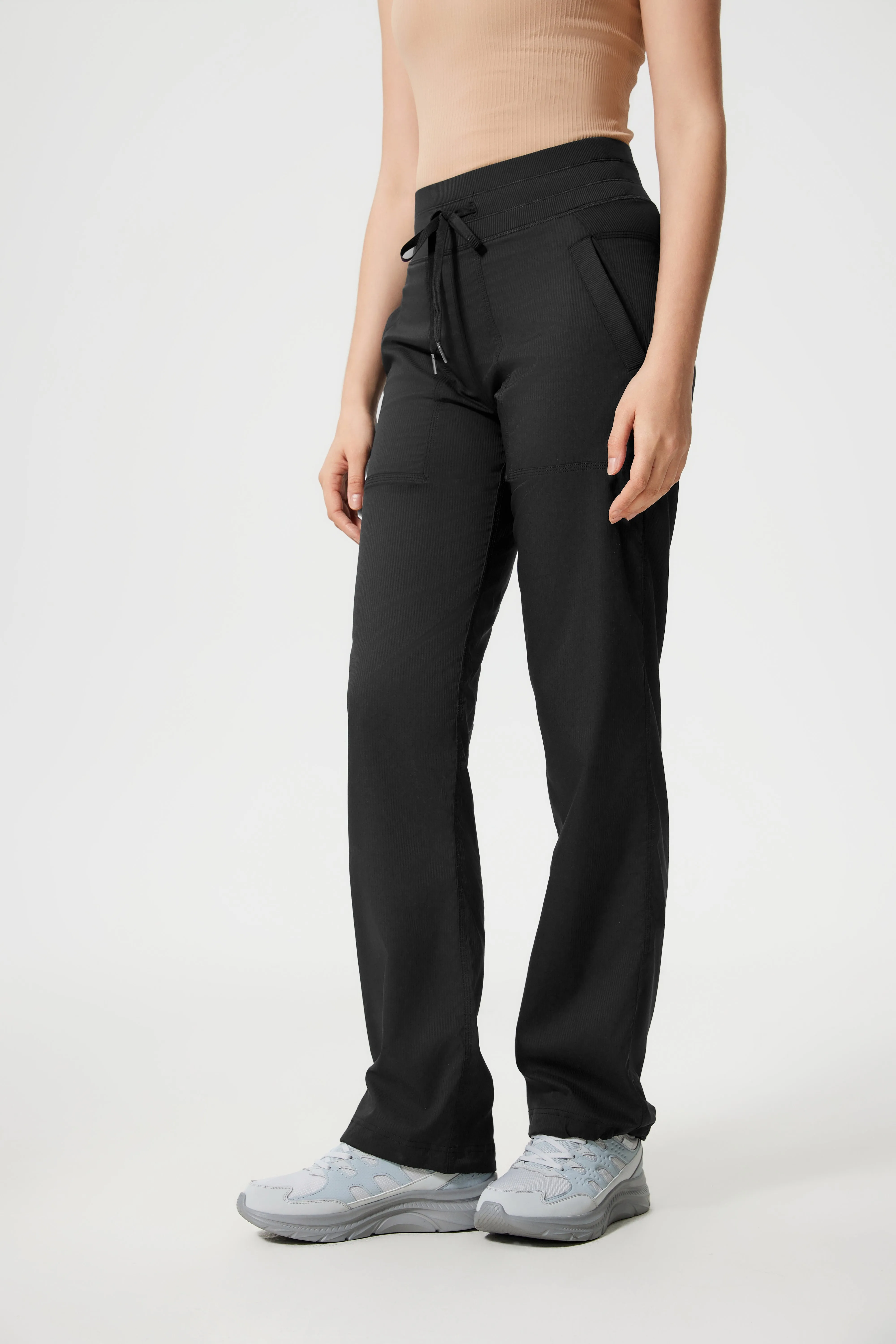 Buttery Soft & Stretchy Flow Pants With Adjustable Hems