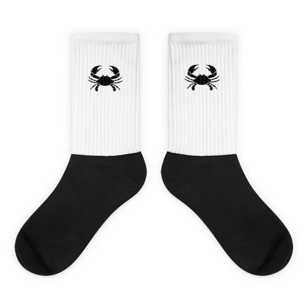 CANCER SOCKS - Zodiac Symbol Design