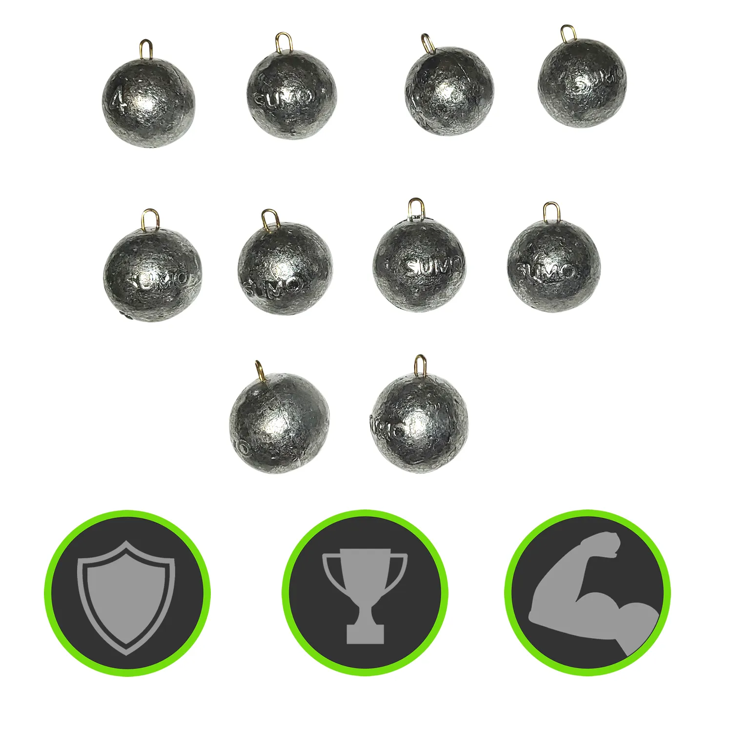 Cannonball Sinkers for Catfishing
