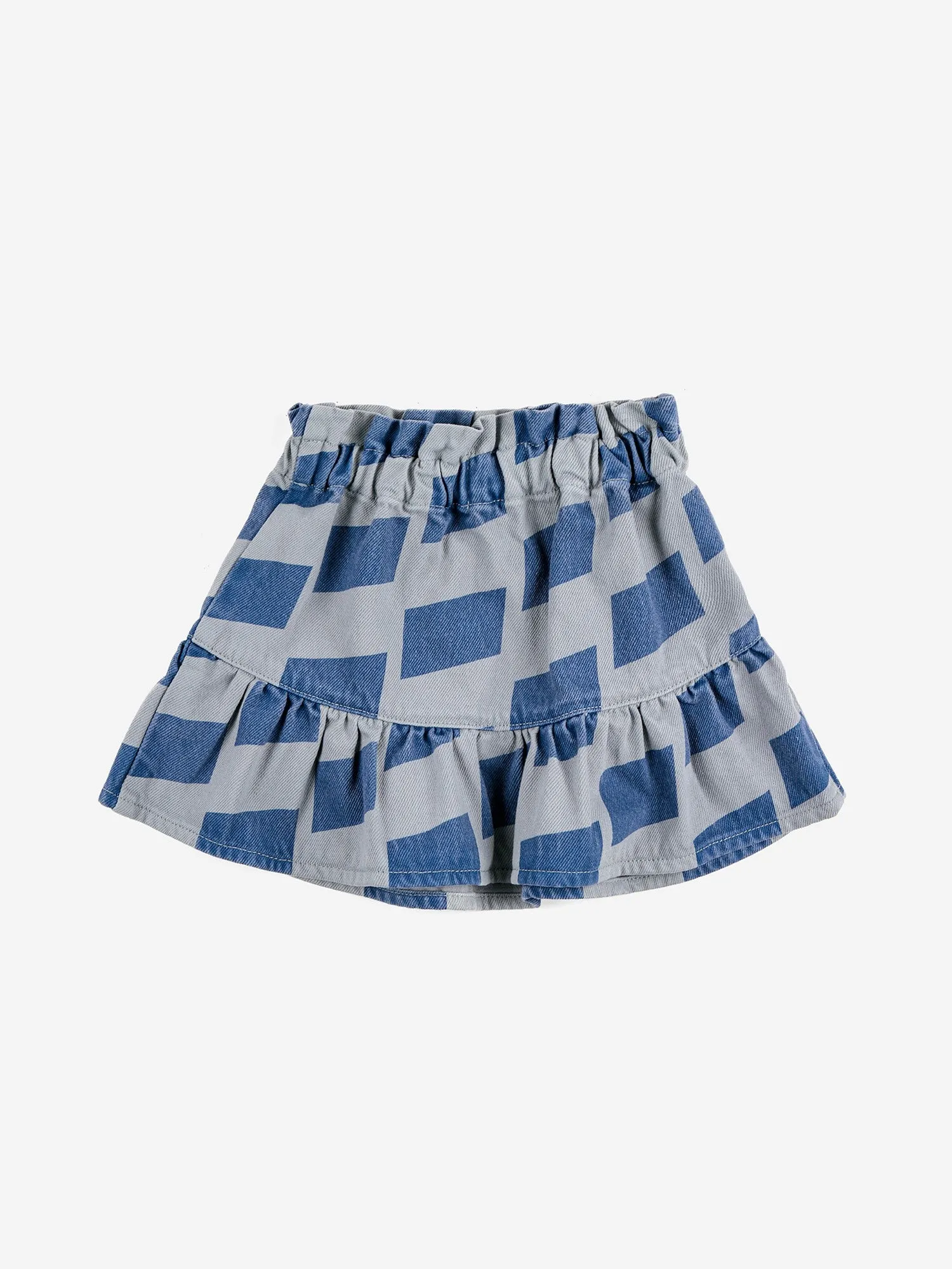 Checker All Over Woven Skirt