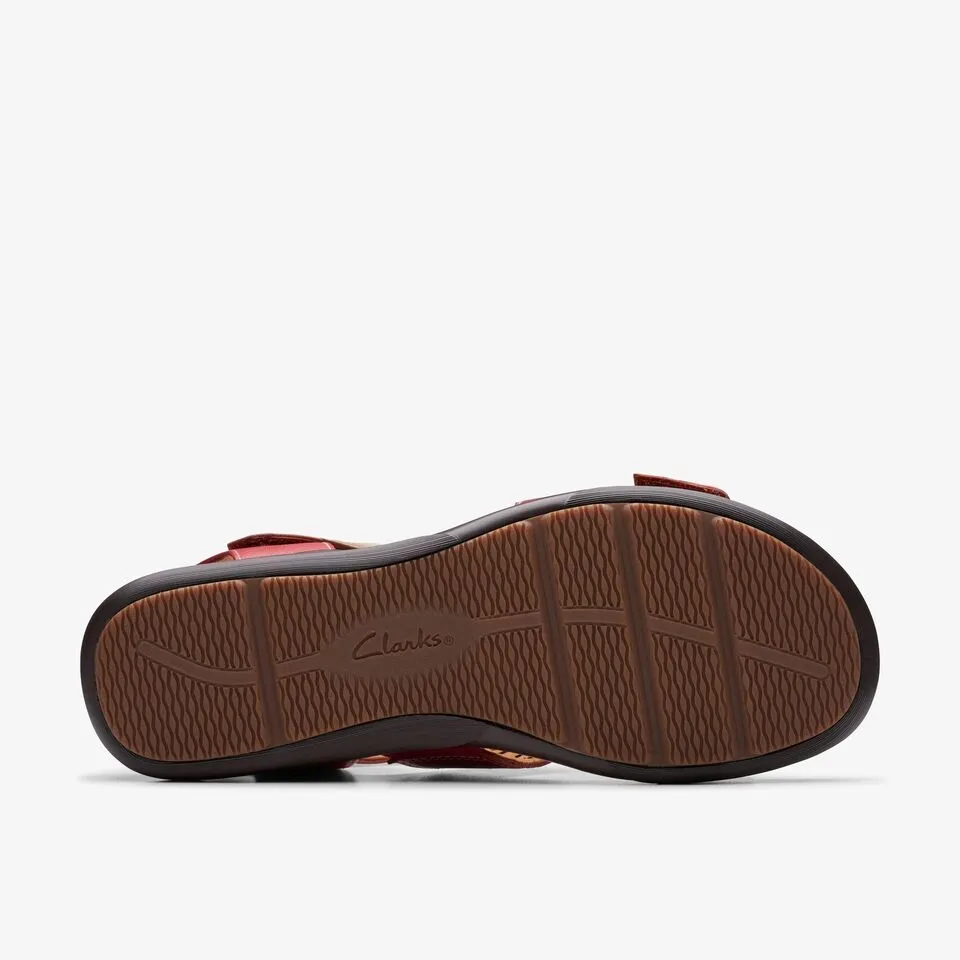 Clarks Women's Kitly Way Cherry | Navy Leather