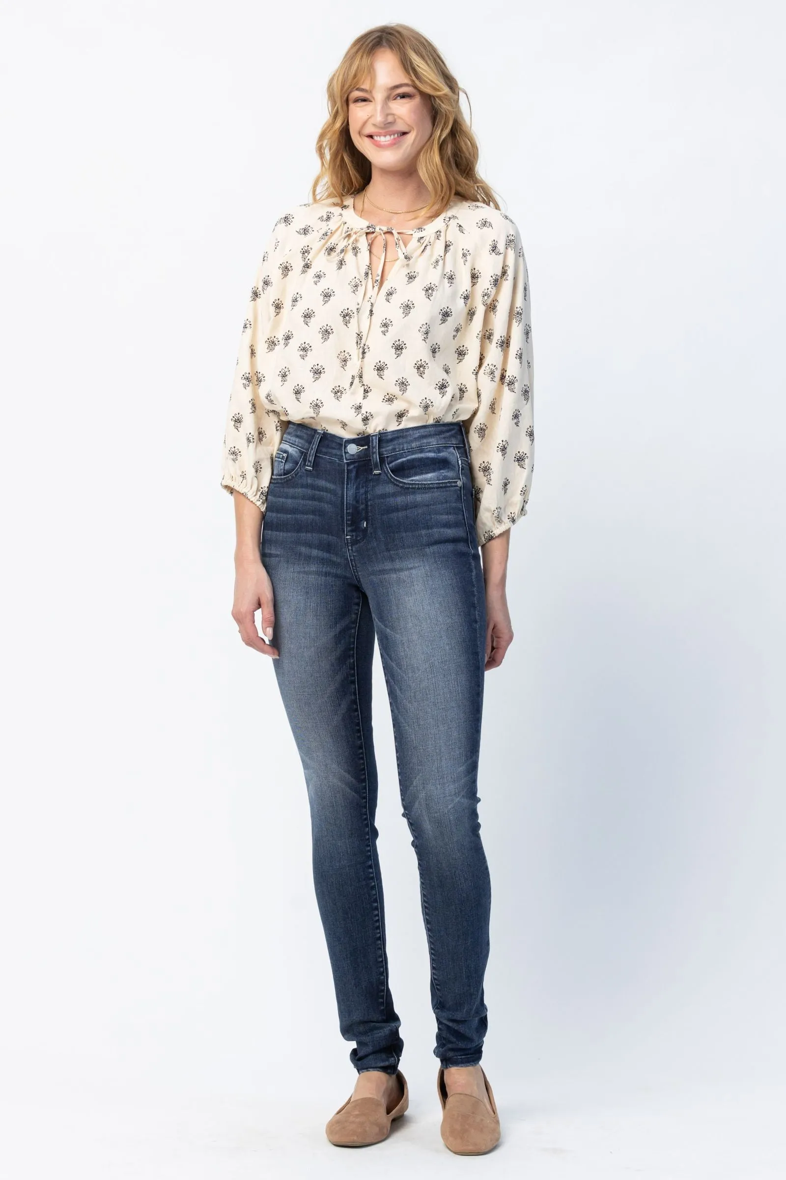Close Enough To Perfect Judy Blue Non Distressed Skinny Jeans