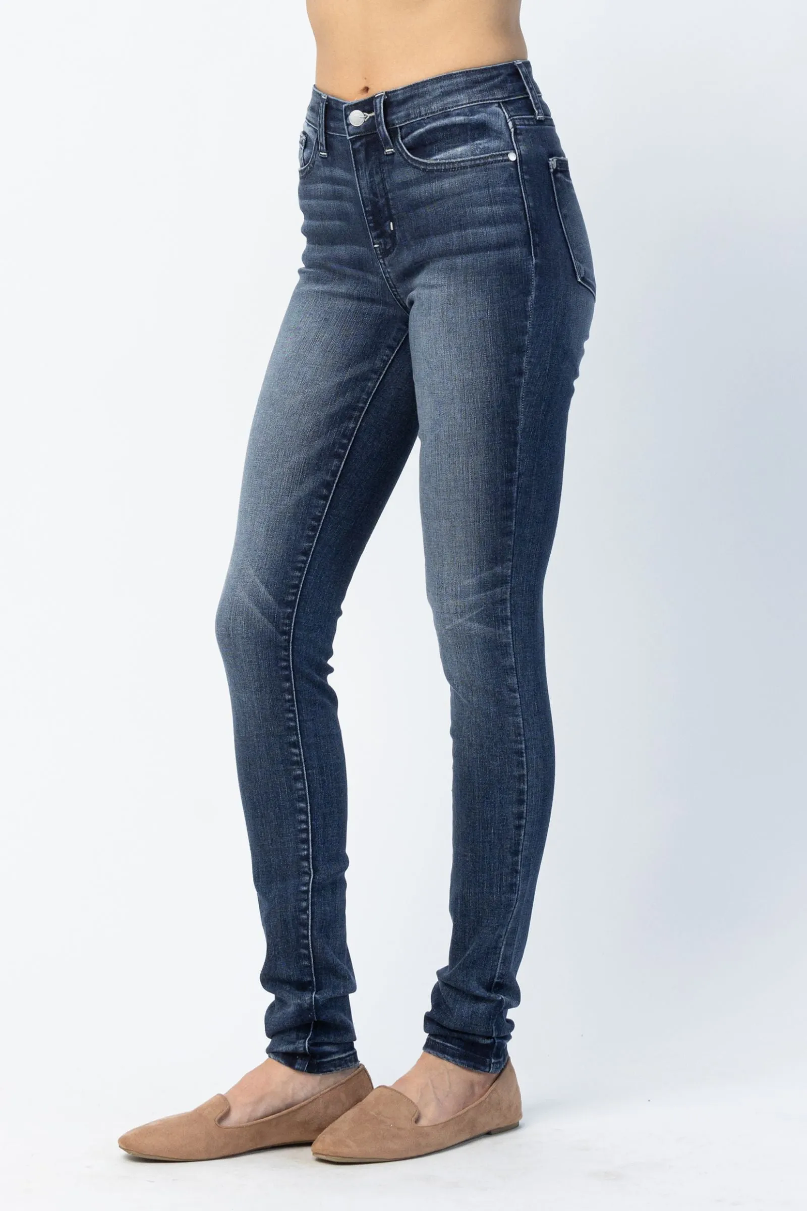 Close Enough To Perfect Judy Blue Non Distressed Skinny Jeans