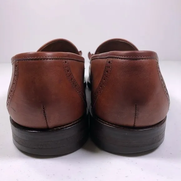 COLE Haan Tassel Kilt Mens Loafer Shoes Leather