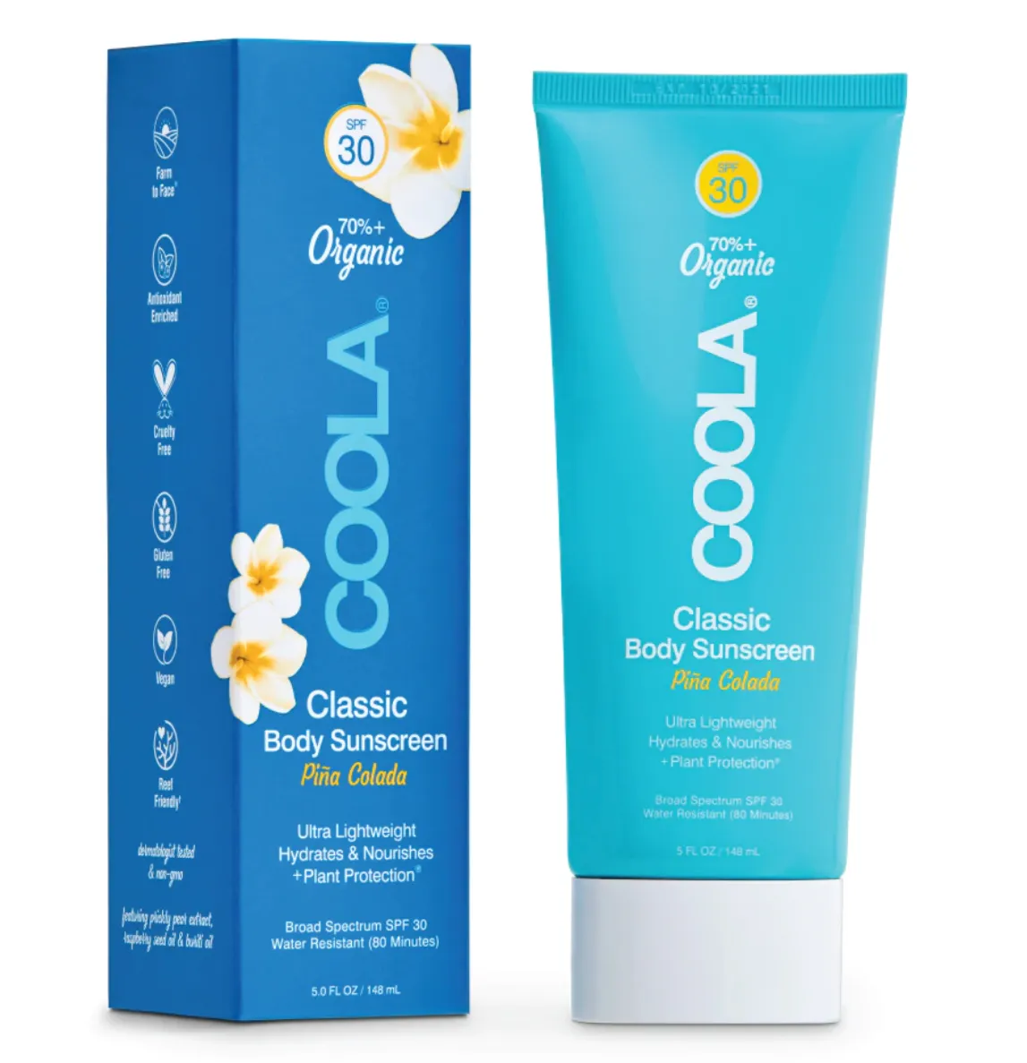 COOLA Classic Body Organic Sunscreen Lotion
