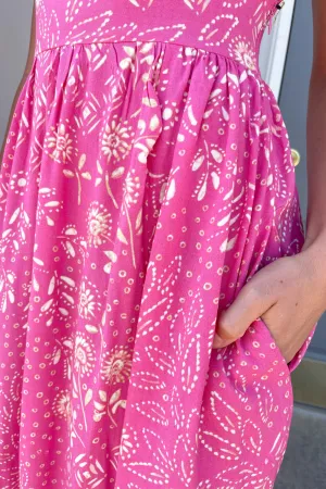 Cosi Bello Woven Maxi Dress