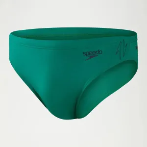 COSTUME SPEEDO ENDURANCE   UOMO SLIP NUOTO PISCINA VERDONE