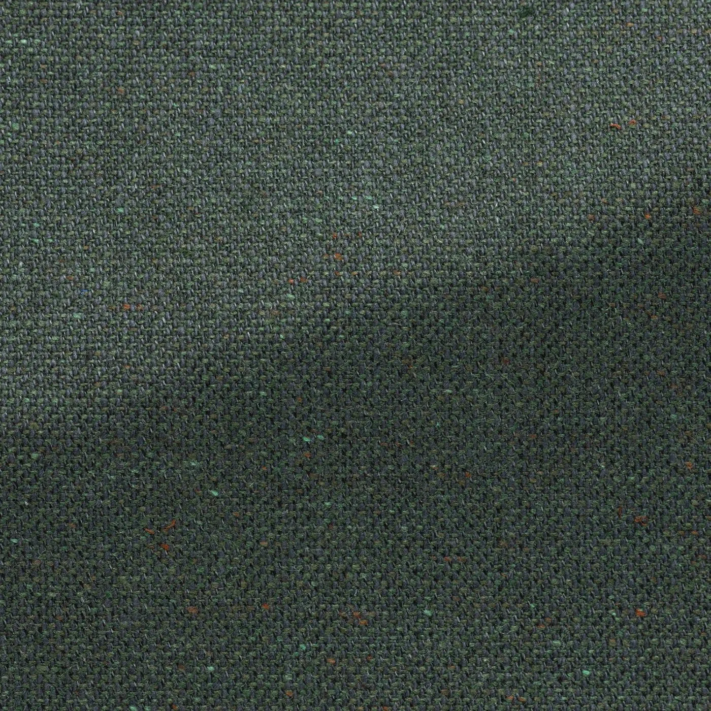 Di Pray Forest Green Silk & Merino Wool with Micro Design