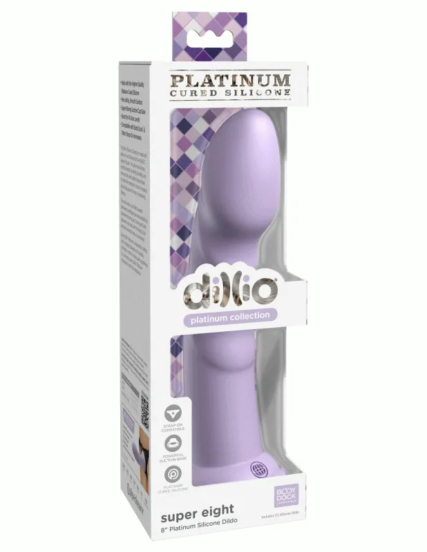 Dillio Platinum - Super Eight 8 Inch  - Purple