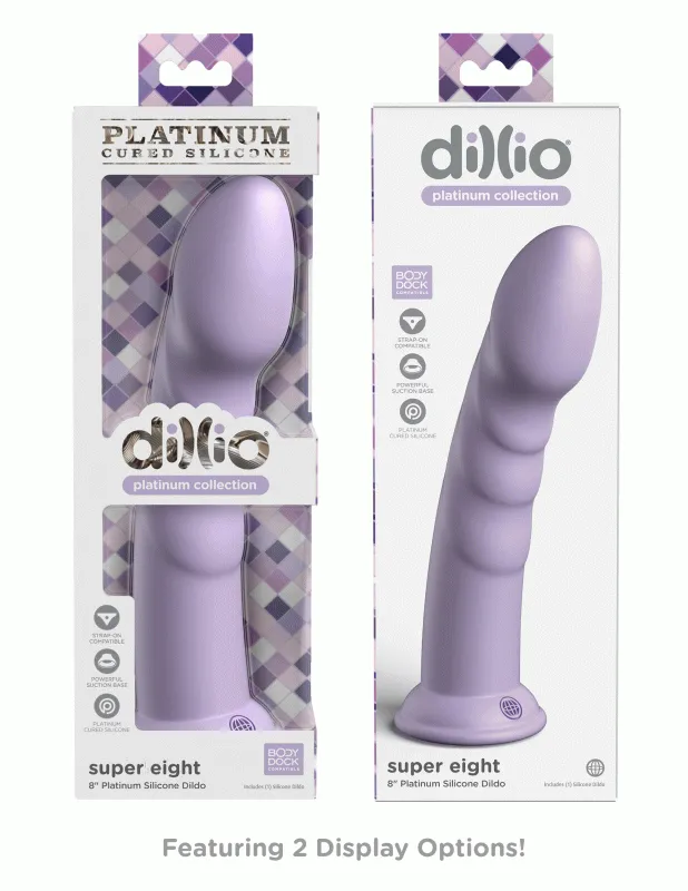 Dillio Platinum - Super Eight 8 Inch  - Purple