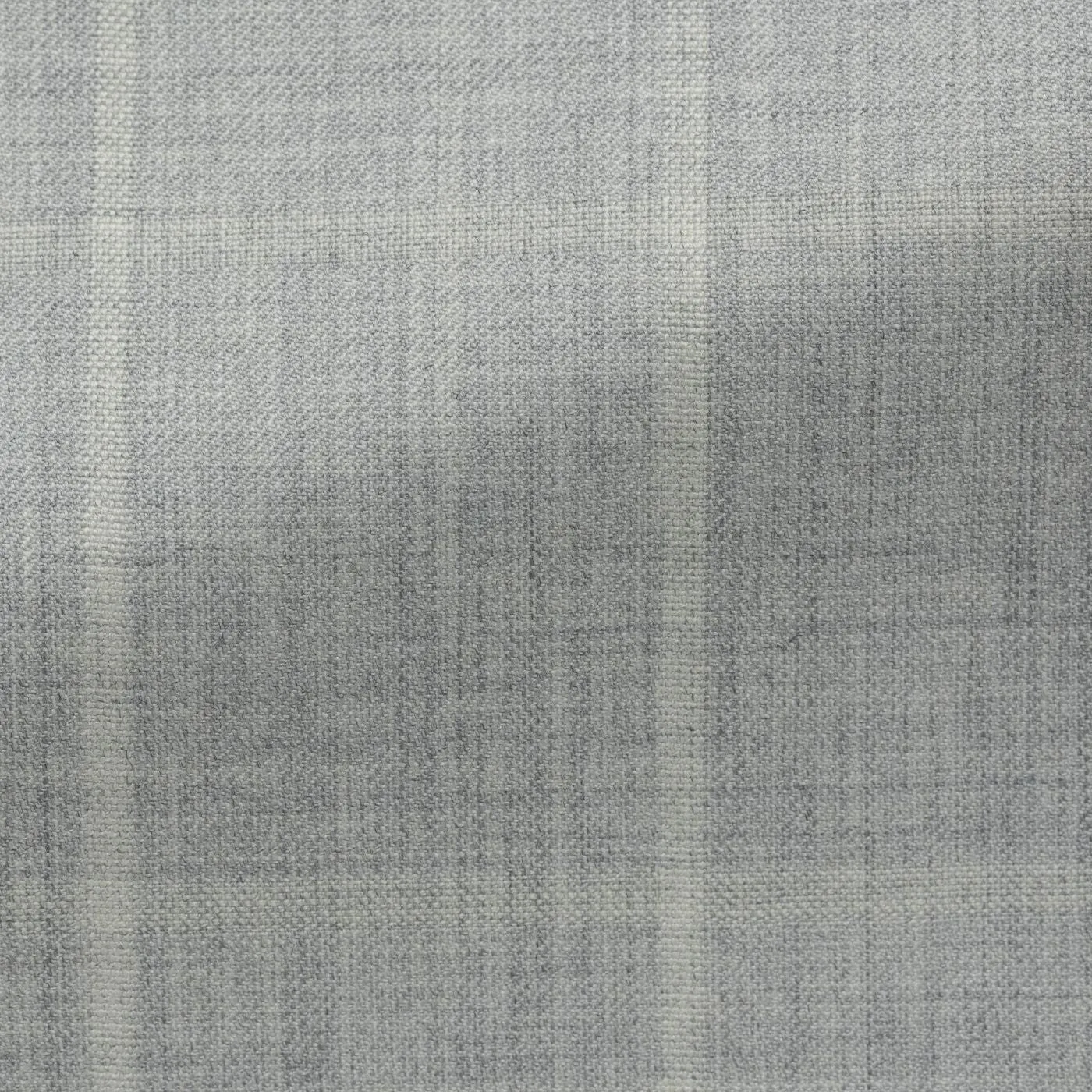 Drago Light Grey S130 Wool with Ivory Windowpane
