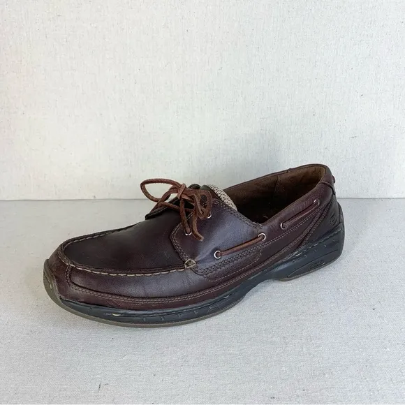 Dunham Men's Shore Line Genuine Leather Boat Shoe - Size 11.5