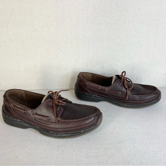 Dunham Men's Shore Line Genuine Leather Boat Shoe - Size 11.5