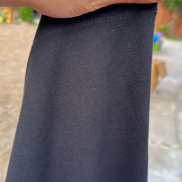 Eileen Fisher Black Stretchy Pencil Skirt M