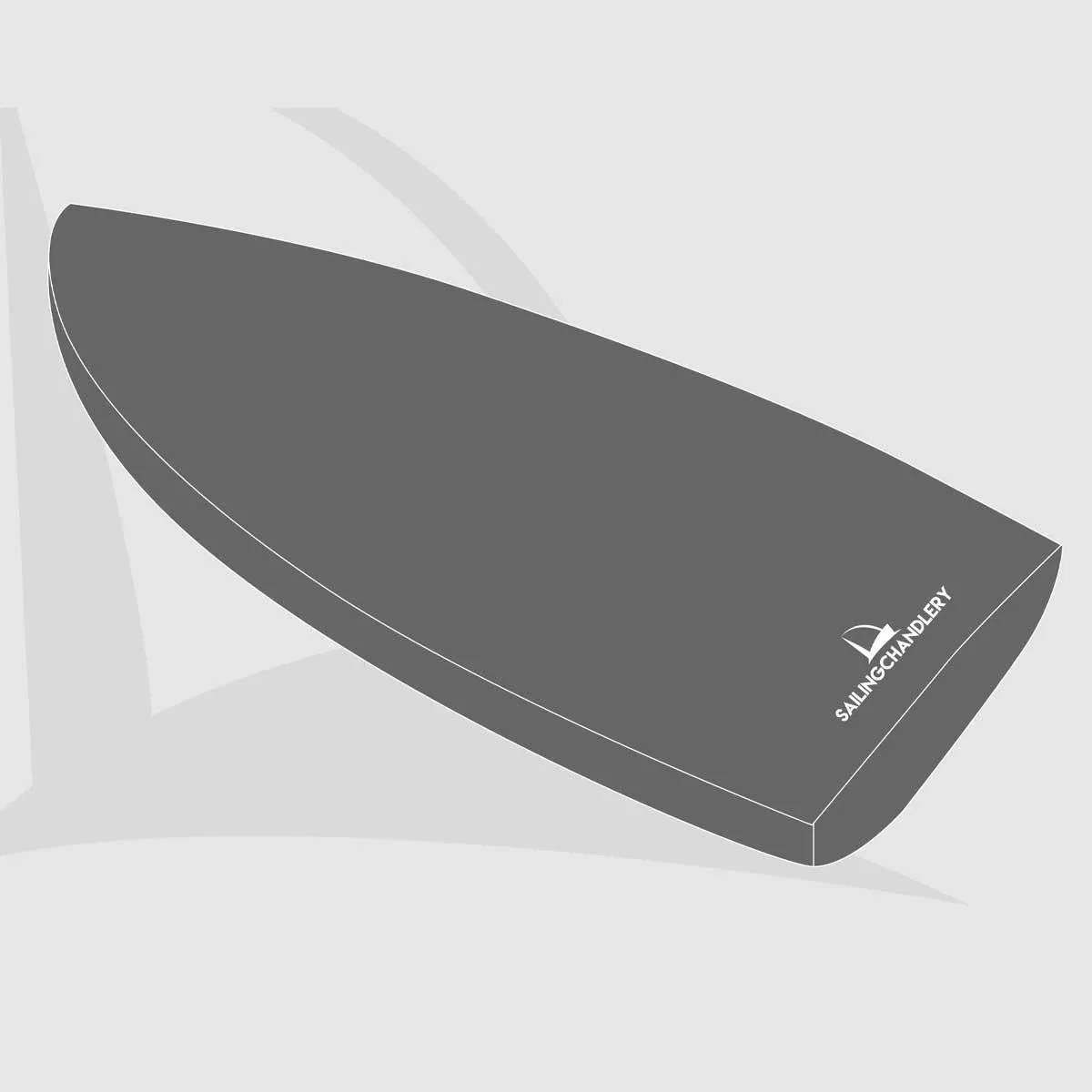 Europe Boat Cover - PVC Grey - Mast Down
