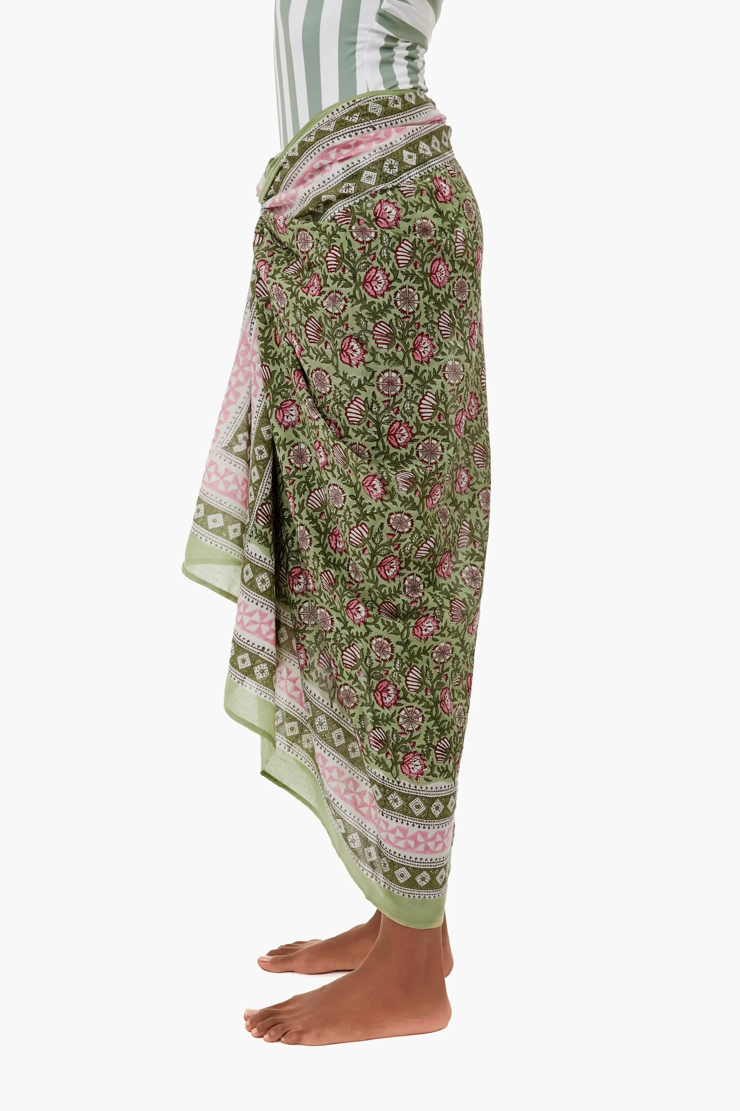 Exclusive Palm Sunrise Sarong
