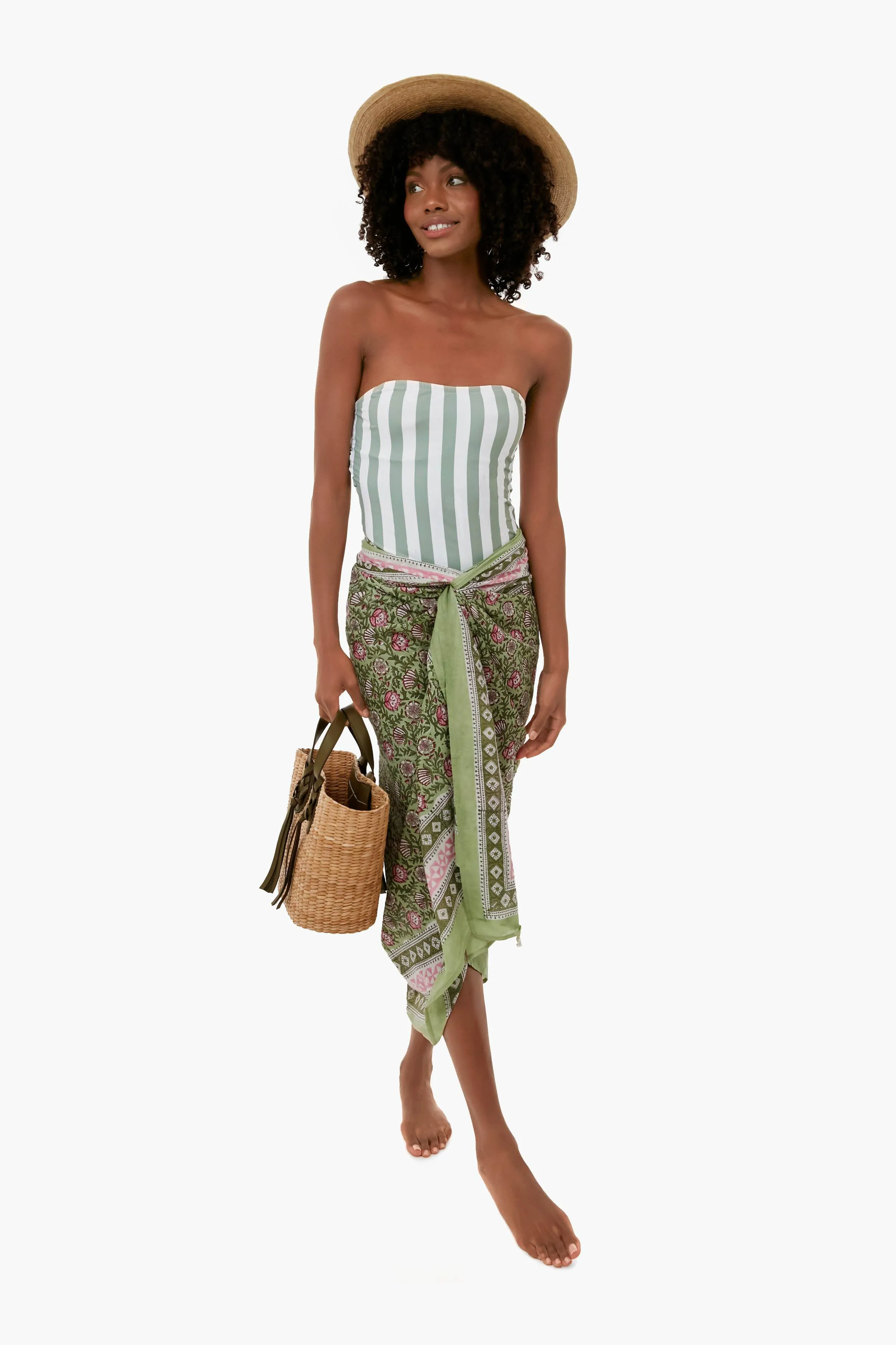 Exclusive Palm Sunrise Sarong