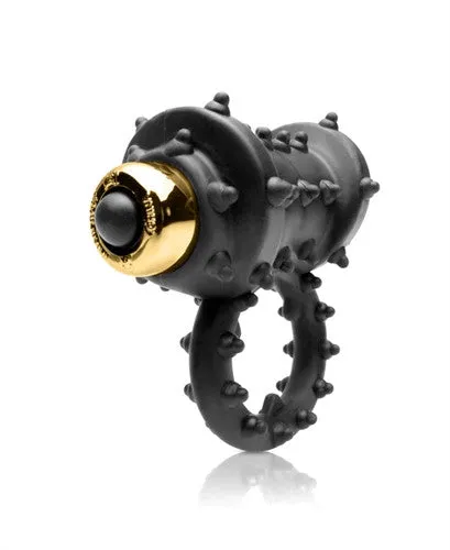 Fetish Fantasy Gold Vibrating ring - Black