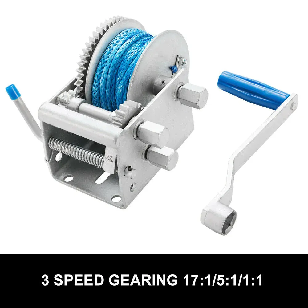 FIERYRED Hand Winch 2000kg