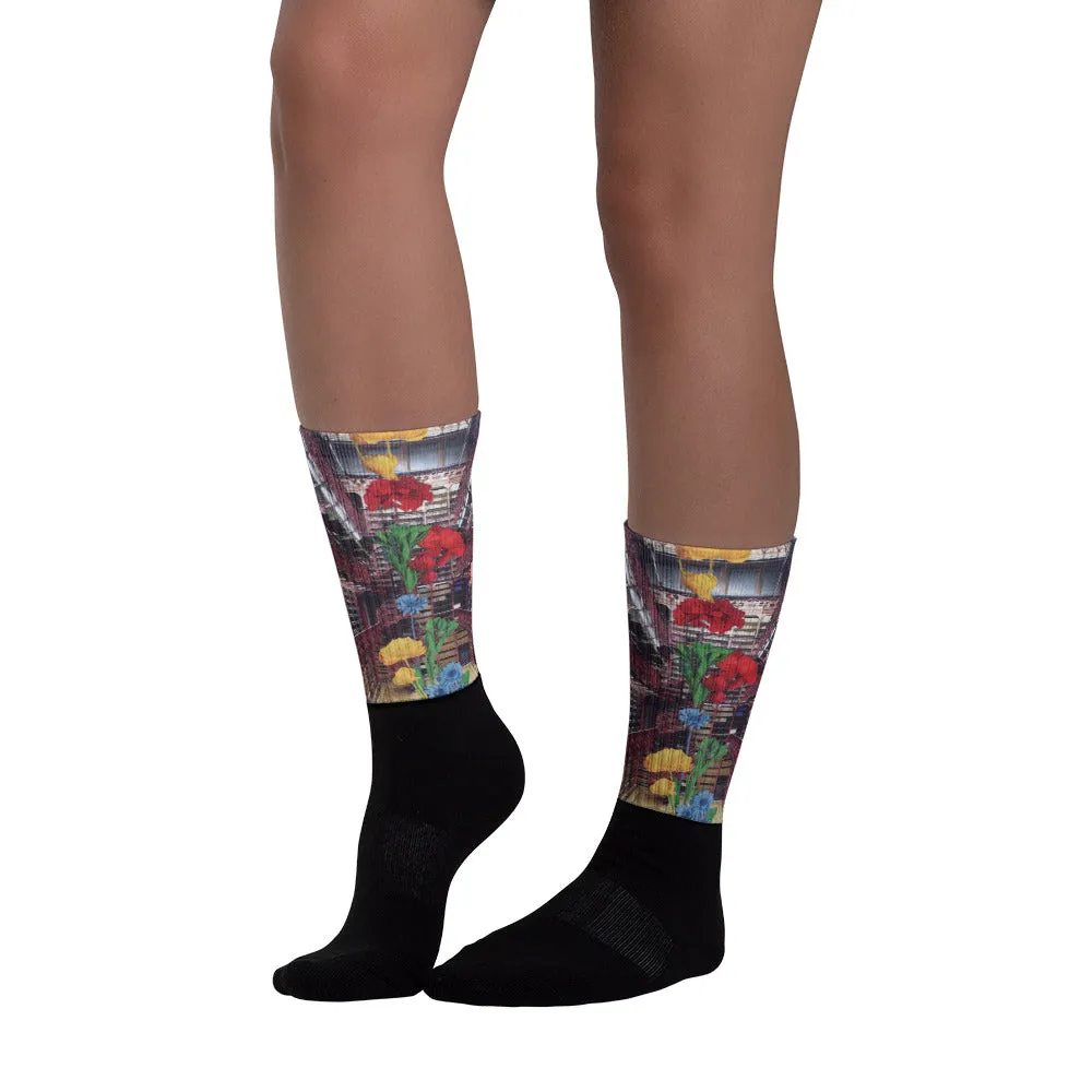 Flower Tower - Socks