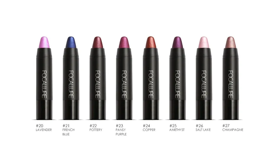 Focallure Waterproof Matte Lipstick – 19 Colors, Soft Texture, Long-Lasting Finish