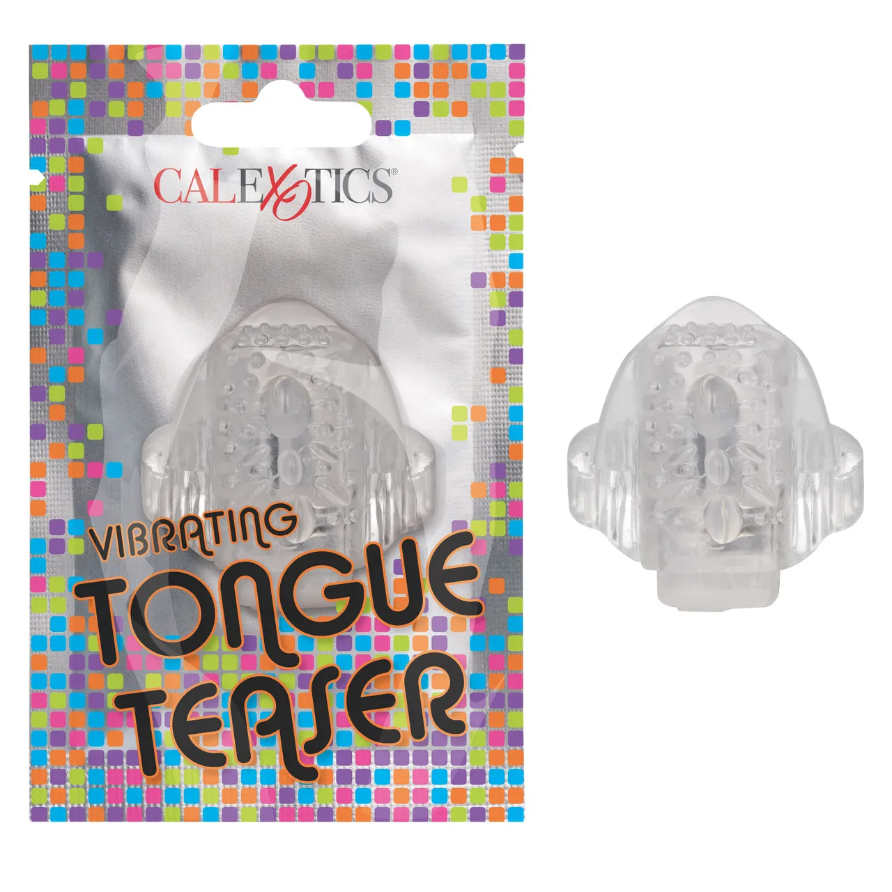 Foil Pack Vibrating Tongue Teaser - Clear