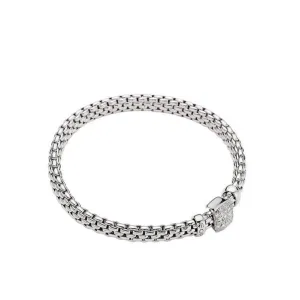 FOPE 'Vendome' Square Rondel Stretchy Bracelet (561B)