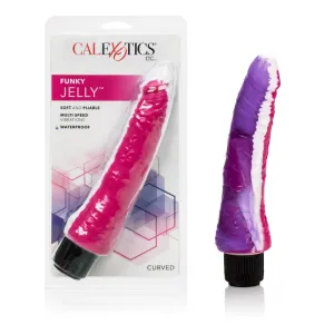Funky Jelly Vibe 7.5in Pink and Purple