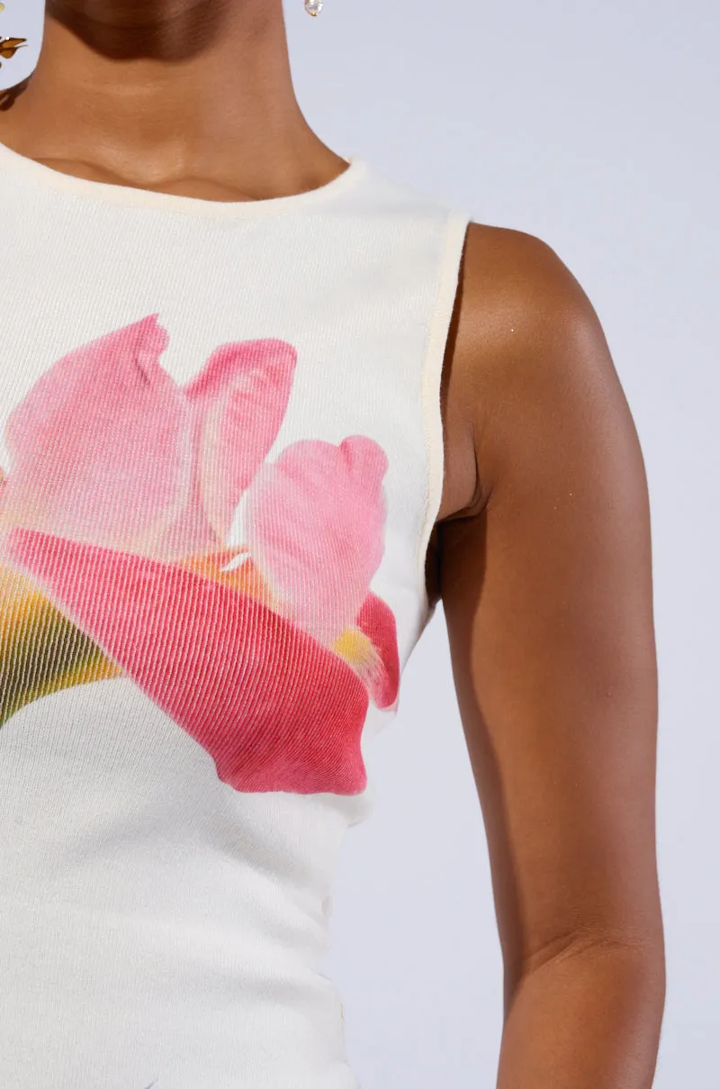GARDEN BLOOMS MINI DRESS