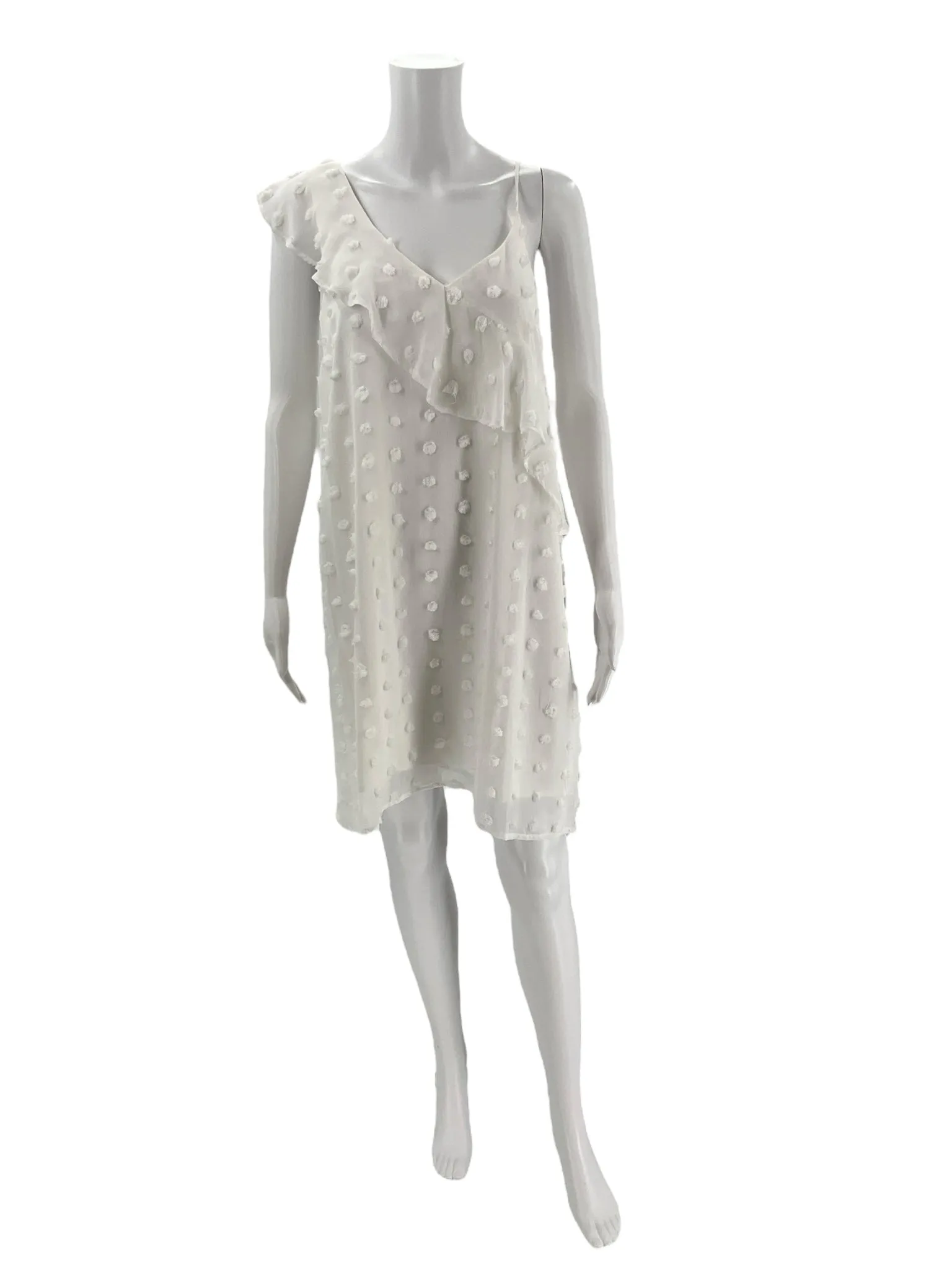 GB White Sleeveless Mini Dress Size Medium